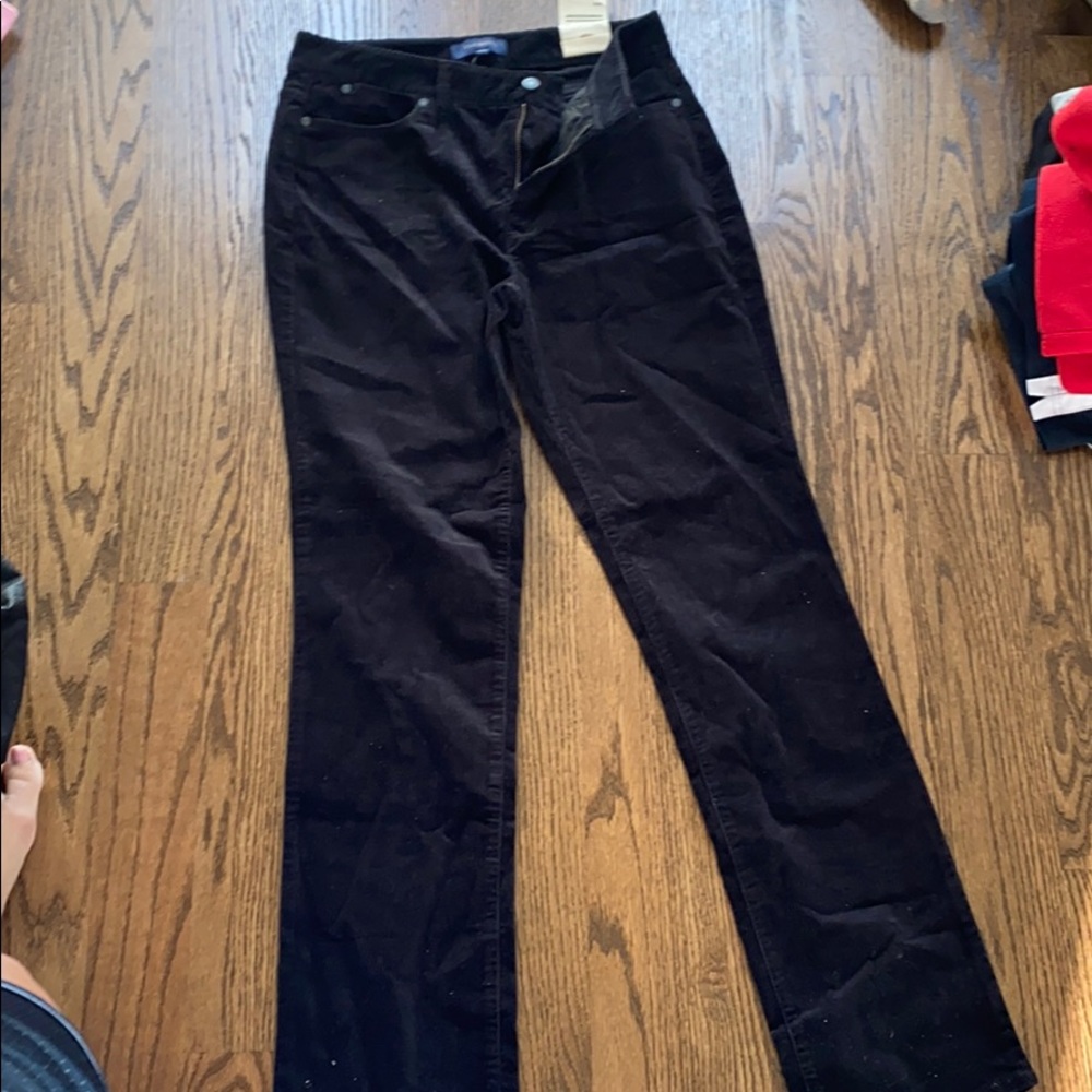Never worn siZe 8 Talbots black cords